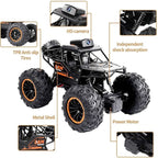Remote Control Car With Camera WiFi HD FPV Camera, 2.4Ghz Off-Road Remote Control Rechargeable Monster Truck Toys for Boys