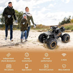 Remote Control Car With Camera WiFi HD FPV Camera, 2.4Ghz Off-Road Remote Control Rechargeable Monster Truck Toys for Boys