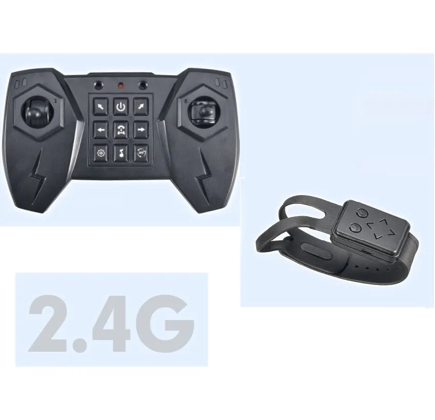 360degree Stunt Rolling Radio Control Car Toy Remote Control RC Twist Stunt Car Double Side Running Newest Gesture Hand Watch Control Toy Cars