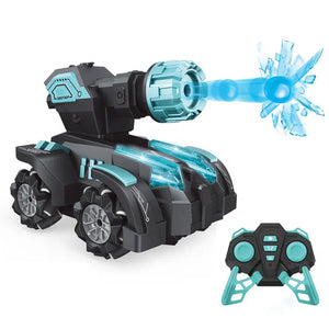 2.4G 4WD Electric Radio Control 360 Degrees Rotation Dancing Toys Launch Water Bullet RC Stunt Cars with Light and Simulation Sound Remote Control Car