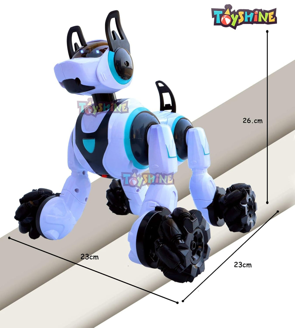 Toyshine Dog Remote Control Smart Robot Toy With Light And Sound, Gesture Sensing Function