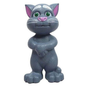 Talking Tom Cat Toy For Kids Black