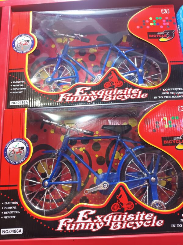 Casper Deal Plastic Exquisite Funny Battery Operated Musical Bicycle Toy for kids (Red) - Image 5