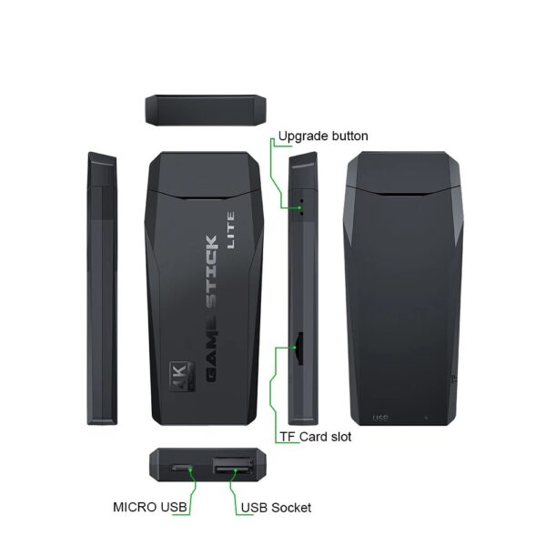 2.4 G Wireless Controller Gamepad with 64GB memory Free - Image 5