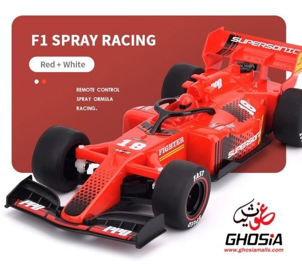 RC Spray Runner Car with Sounds Lights and Smoke-Remote Control Car for Kids - Image 11