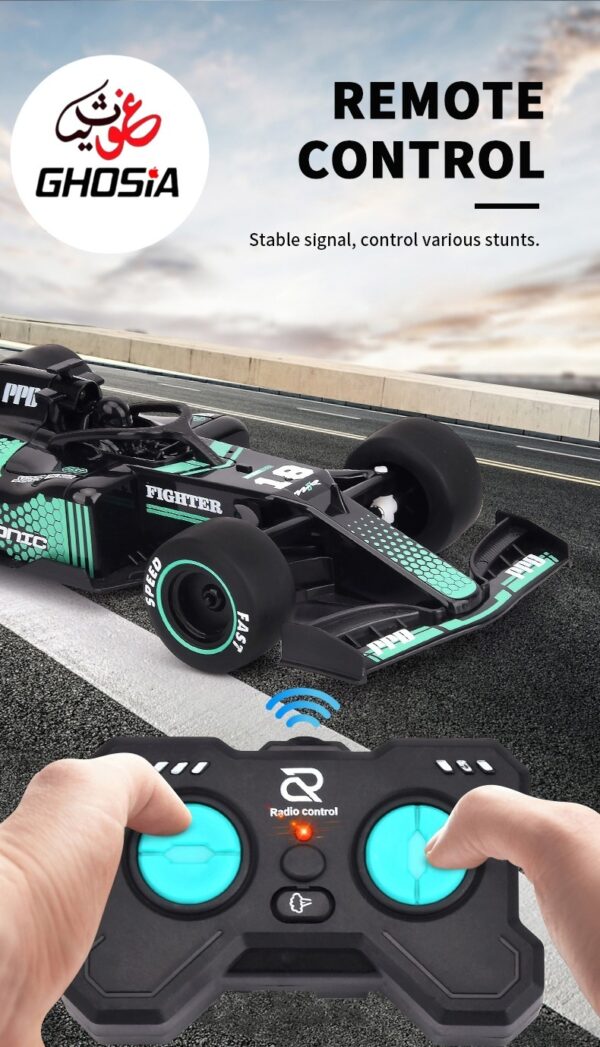RC Spray Runner Car with Sounds Lights and Smoke-Remote Control Car for Kids - Image 14