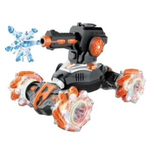 NIKKO 2.4GHz RC Stunt Water Bomb Tank Car for Children with Lights