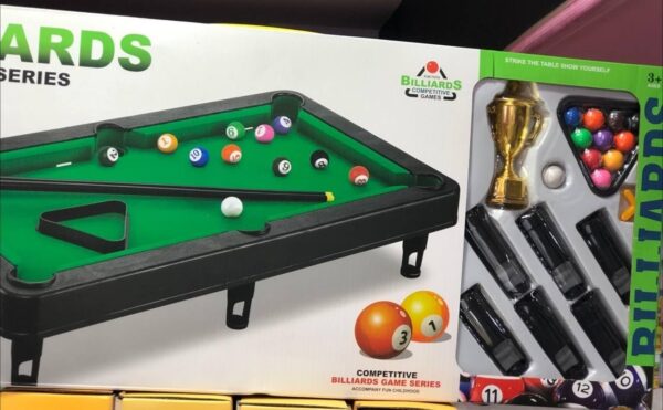 Plastic Billiard Table for Kids - Image 2