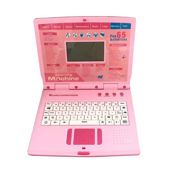 Learning Machine Laptop with Mouse, Educational Lwearning Toys for Kids, Play and Learn Game, 65 Activities Learning Game for Childrens - Image 3