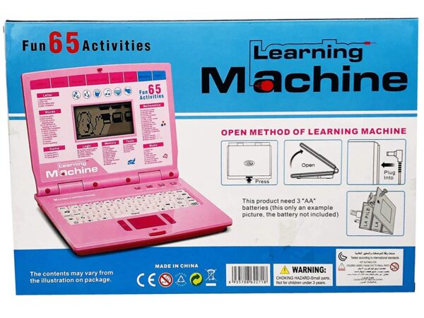 Learning Machine Laptop with Mouse, Educational Lwearning Toys for Kids, Play and Learn Game, 65 Activities Learning Game for Childrens - Image 4