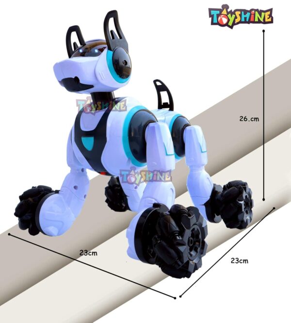 Toyshine Dog Remote Control Smart Robot Toy With Light And Sound, Gesture Sensing Function - Image 4