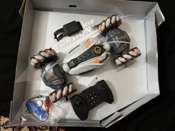Stunning RC Hand Gesture Remote Control Car – Control with Hand or Remote, stunning design , long lasting battery and smooth control with – 2 Control Modes - Image 5