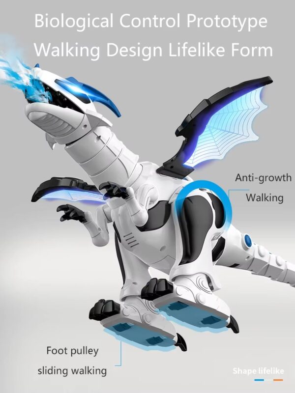 2.4G R/C Robot Dinosaur Toy Remote Control Simulated Walking Swing Rc Simulation Dinosaurs Toys - Image 6