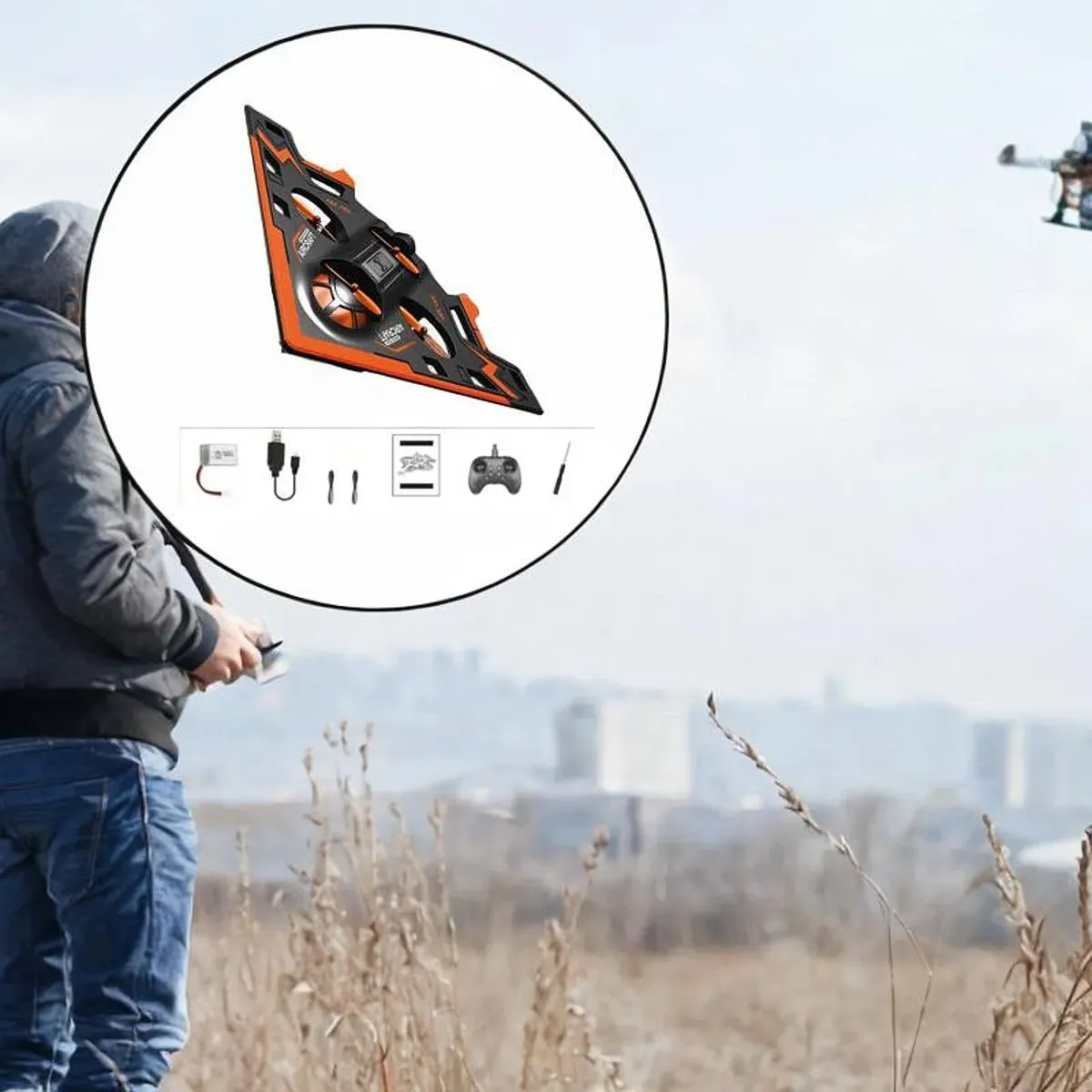 B2 Bomber Remote Control Foam Airplane, RC Plane - Image 6