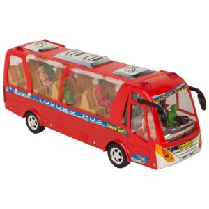 Top Public Luxury Bus Toys for Kids with Flashing Lights and Sounds