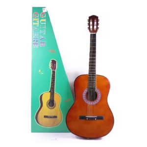 Jinming Kids Musical Instrument Wood Classical Guitar Wooden Guitar Toy